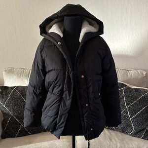 Old Navy Black Puffer Jacket for Kids